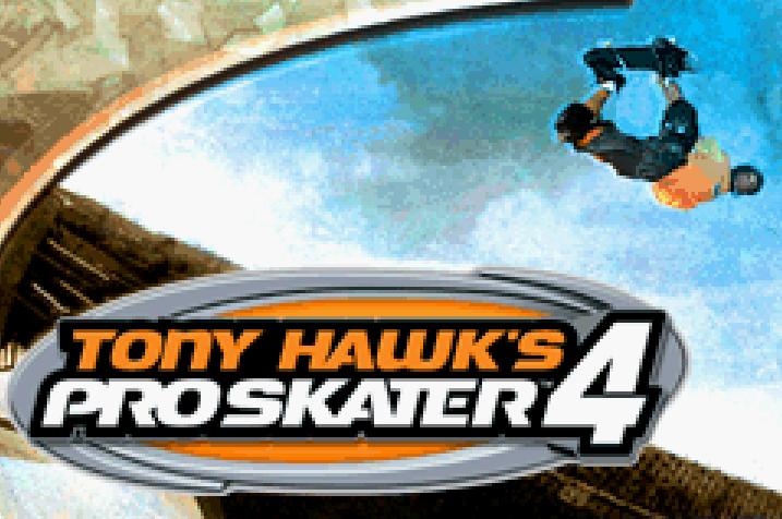 Tony Hawk's Pro Skater 4 Title Screen